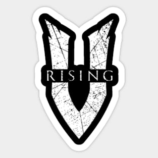 V Rising (distressed) Sticker